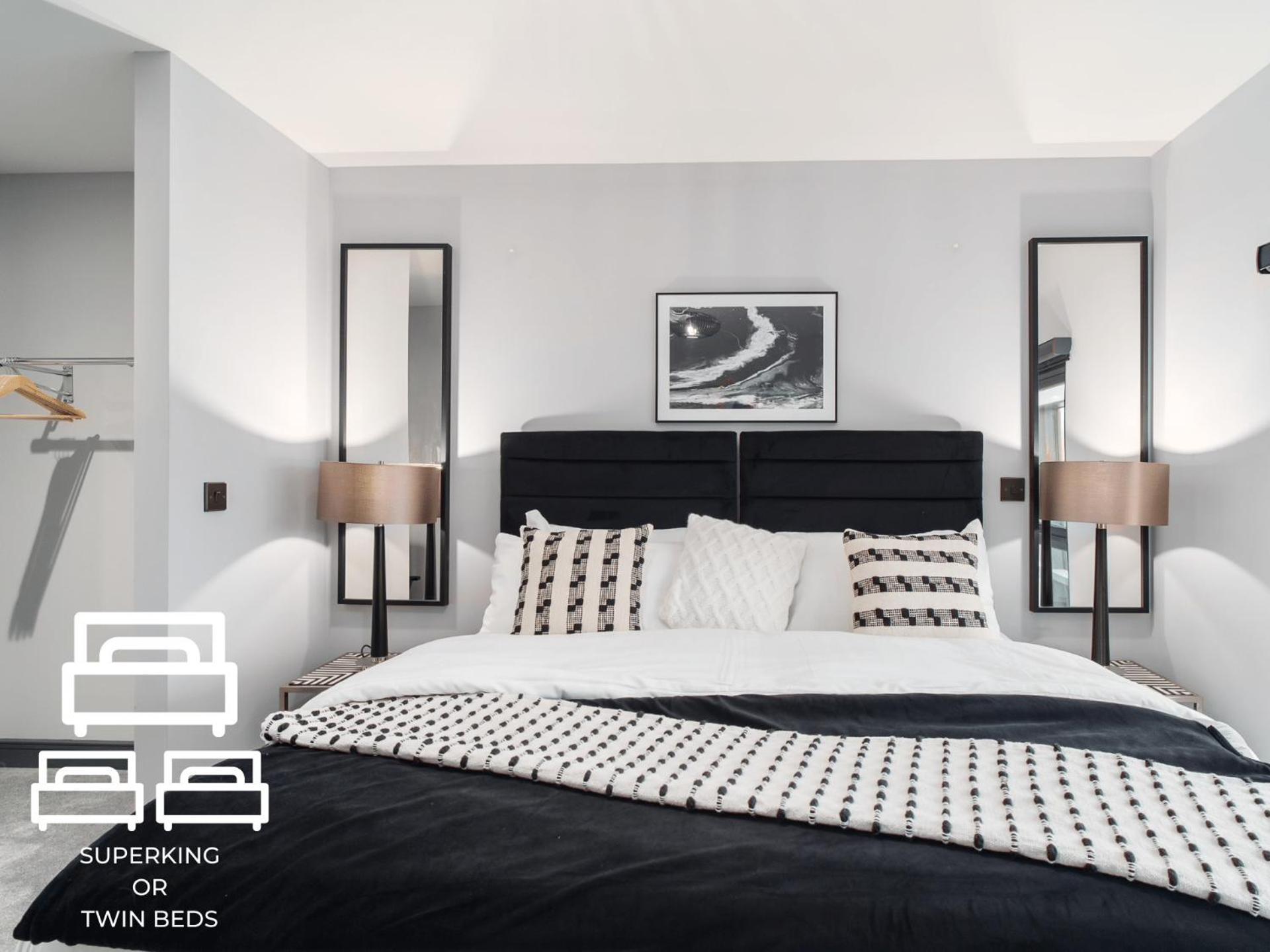 Luxe Apartments, The Moorwell, Parking, Gym - 10Mins Cardiff City Ctr Quarto foto